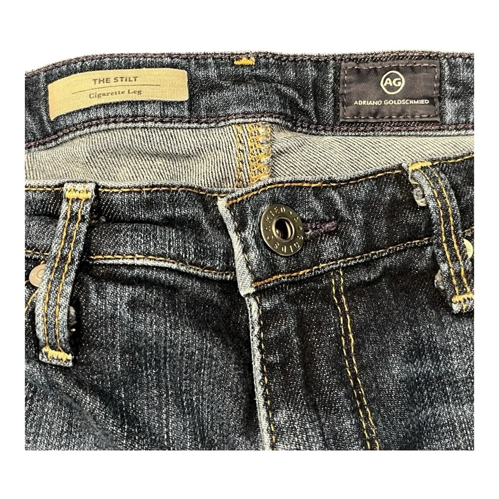🌟 AG Adriano Goldschmied The Stilt Jeans | Size 25R | Cigarette Leg Perfection!